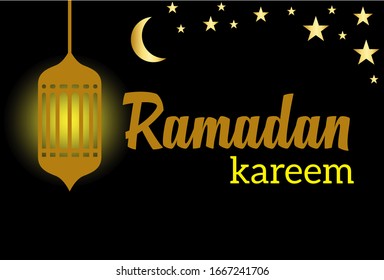 Ramadán kareem fondo islámico mes sagrado para los musulmanes