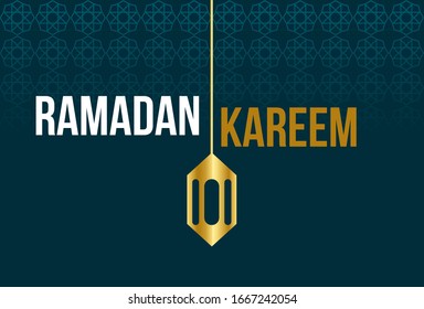 Ramadan kareem islamic background holy month for muslim