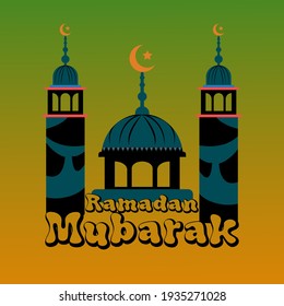 Ramadan Kareem. Islamic background. Vector design