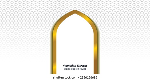 ramadan kareem islamic background. vector illustration.