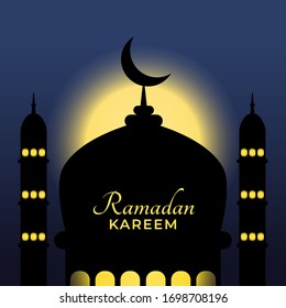 Plantilla de Banners Islámicos Ramadan Kareem Diseño Gráfico. 