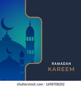 Ramadan Kareem Islamic Banners template Graphic Design. 