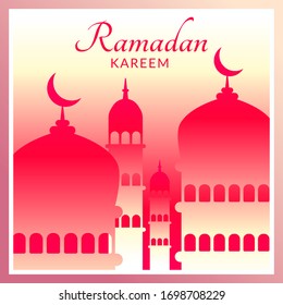 Ramadan Kareem Islamic Banners template Graphic Design. 