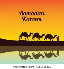 Ramadan Kareem - islamischer Kammerhintergrund, Vektorgrafik