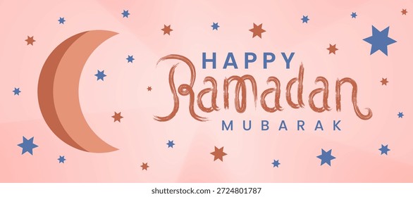 Ramadan kareem Ilustración vectorial de Anuncio islámico para la celebración del mes sagrado musulmán