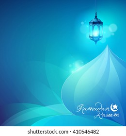 Ramadan kareem islamic greeting card background - Translation of text : Ramadan Kareem - May Generosity Bless you during the holy month