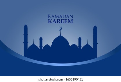 Ramadan Kareem Islamic vector background