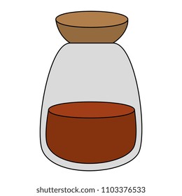 ramadan kareem jar with powder