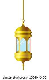 ramadan kareem lantern hanging icon