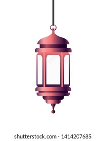 ramadan kareem lantern hanging icon