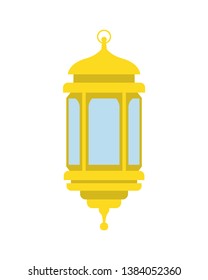 ramadan kareem lantern isolated icon