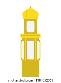 ramadan kareem lantern isolated icon
