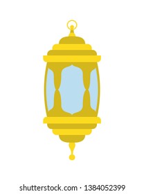 ramadan kareem lantern isolated icon