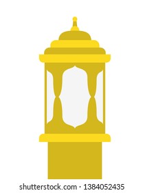 ramadan kareem lantern isolated icon