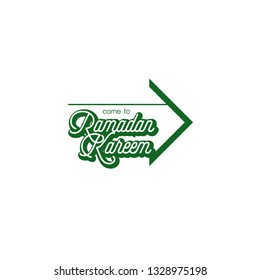 Ramadan Kareem Logo.