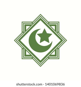 Ramadan Kareem Logo Design. Islamic symbol
