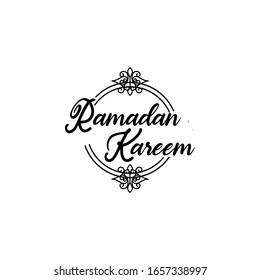 Plantilla de vectores de diseño con logotipo de Ramadán Kareem