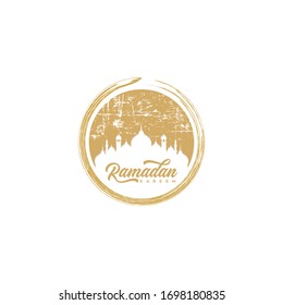 ramadan kareem logo designs vector