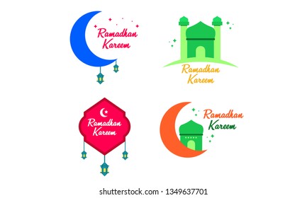 Ramadan Kareem logo Template
