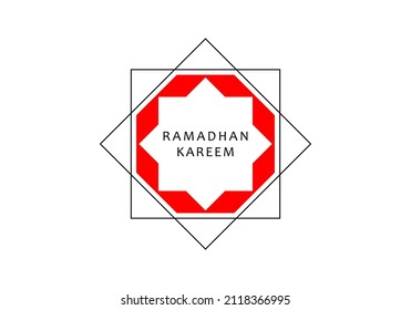 ramadan kareem Logo, Vektorgrafik