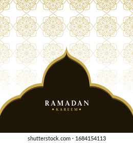 ramadan kareem, a luxurious and magnificent Islamic background