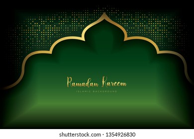 ramadan kareem luxury background.