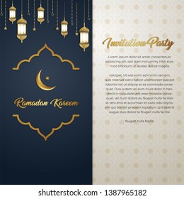 Ramadan Kareem luxury gold exclusive background