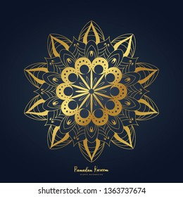 ramadan kareem luxury mandala background