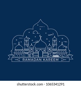 Ramadan Kareem with MBE style.