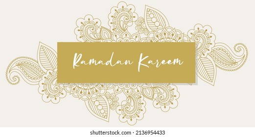 Ramadan Kareem, Moslem celebration, vector Illustration 