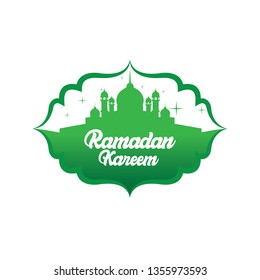 Ramadan Kareem Moslem Islamic Mosque Vector