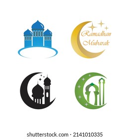 Ramadan Kareem-Moschee, Vektorgrafik