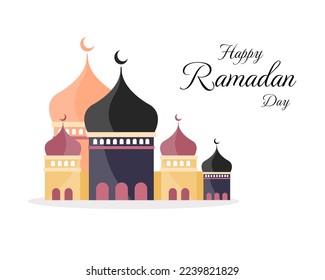 Ramadan-Kareem-Moschee-Ressourcen, Vektorgrafik