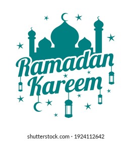 Ramadan Kareem Ornament. Great for ornament poster, banner, etc.