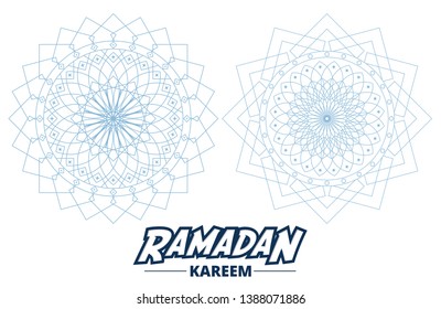 ramadan kareem patern and symbol, ornament arabic