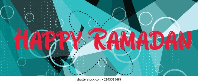 Ramadan Kareem poster design. vector illustration for islam fasting festival event
