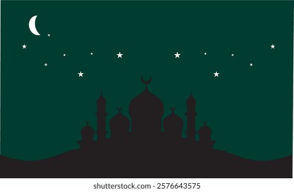 Ramadan Kareem Poster  – Elegant pastel designs featuring mosques, crescent moons, and starry skies. Perfect for celebrating the spirit of Ramadan with a modern touch