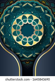 Ramadan kareem poster, Mandala poster