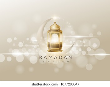 Ramadan Kareem premium glowing gold arabic lamp design card background . Vector illustration. Ramadan Kareem premium glowing gold arabic lamp design card background . Vector illustration.
