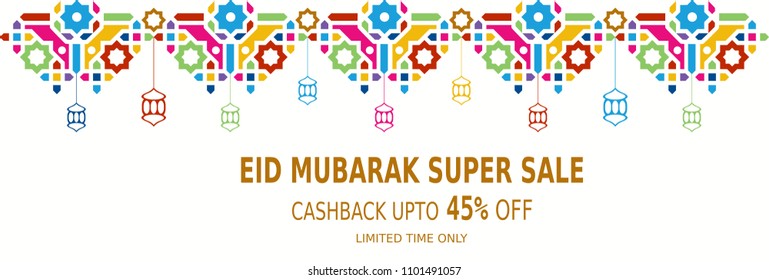 ramadan kareem sale banner.islamic decoration for bussiness. muslim background celebration and festival. big discount label with pattern. vector illustration