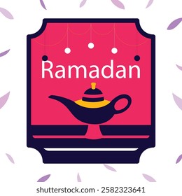 Ramadan Kareem. Set of Islamic Ramadan greeting card templates with golden crescent moon, stars and mosque.