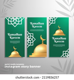 Ramadan Kareem Social Media Template Instagram Story