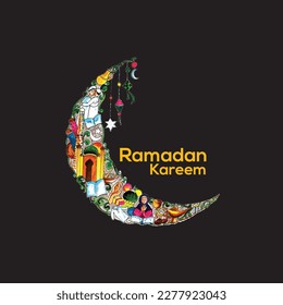 Ramadan Kareem t shirt design. T shirt design for Ramadan.