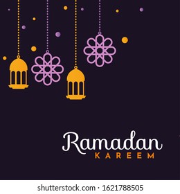 Ramadan Kareem Template Design. Vector Eps 10