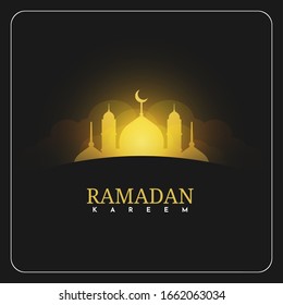 Ramadan Kareem Template Design. Vector Eps 10