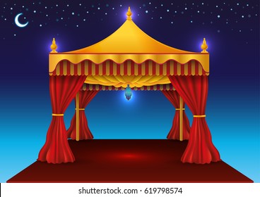 Ramadan Kareem Tent For Iftar