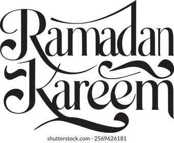 
Ramadan Kareem Text T-shirt Design, Ramadan Kareem Typography Design.