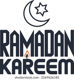 
Ramadan Kareem Text T-shirt Design, Ramadan Kareem Typography Design.