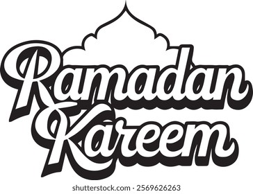 
Ramadan Kareem Text T-shirt Design, Ramadan Kareem Typography Design.