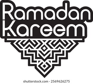 
Ramadan Kareem Text T-shirt Design, Ramadan Kareem Typography Design.